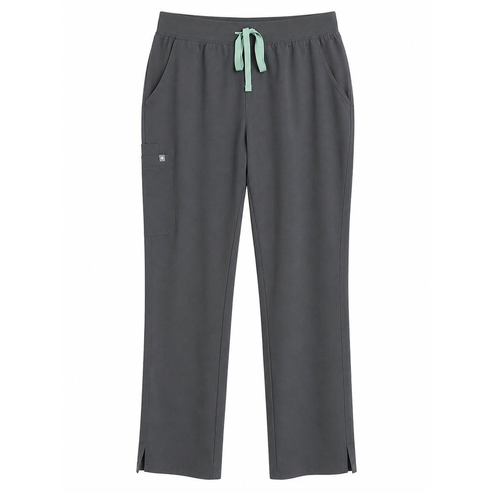 FIGS Scrub Pants XXLT Olive Green Straight Leg Stretch Cargo Medical Uniform